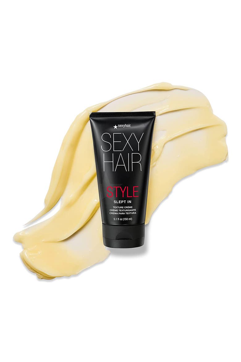 Style Sexyhair Slept In Texture Crême, Alternate, color, NO COLOR