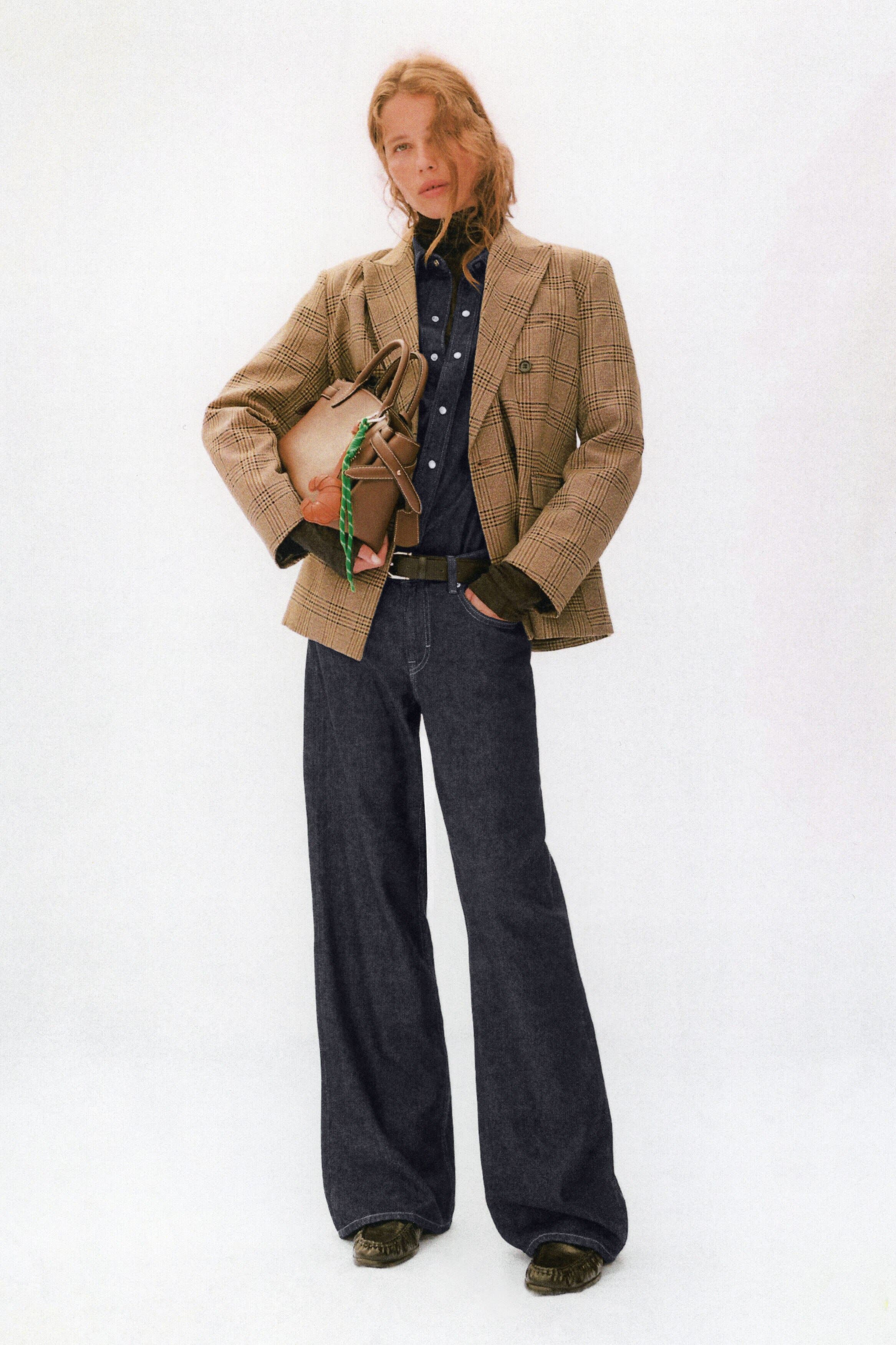 selected Dark denim blue
