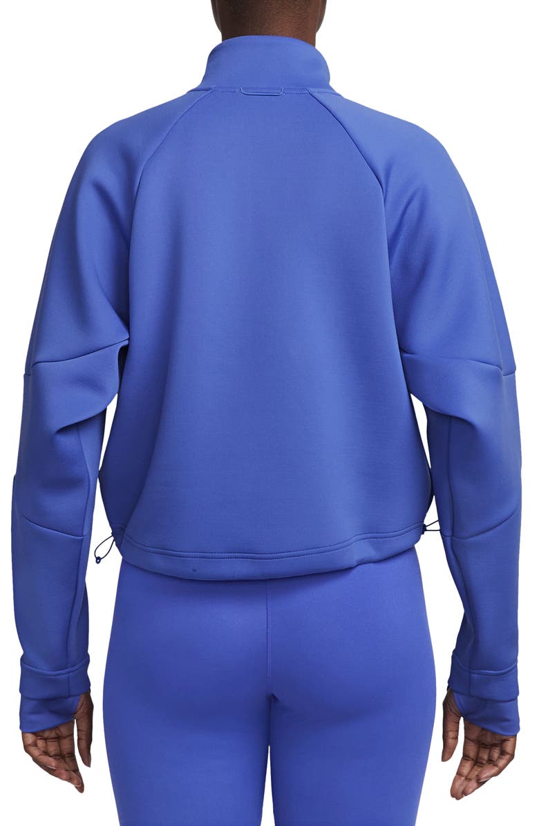 Nike Dri-FIT Prima Half Zip Pullover, Alternate, color, Blue Joy/ Black
