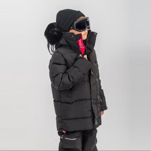 Ösno Rafa Luxury Snowsuit Jacket And Snowpant In Black
