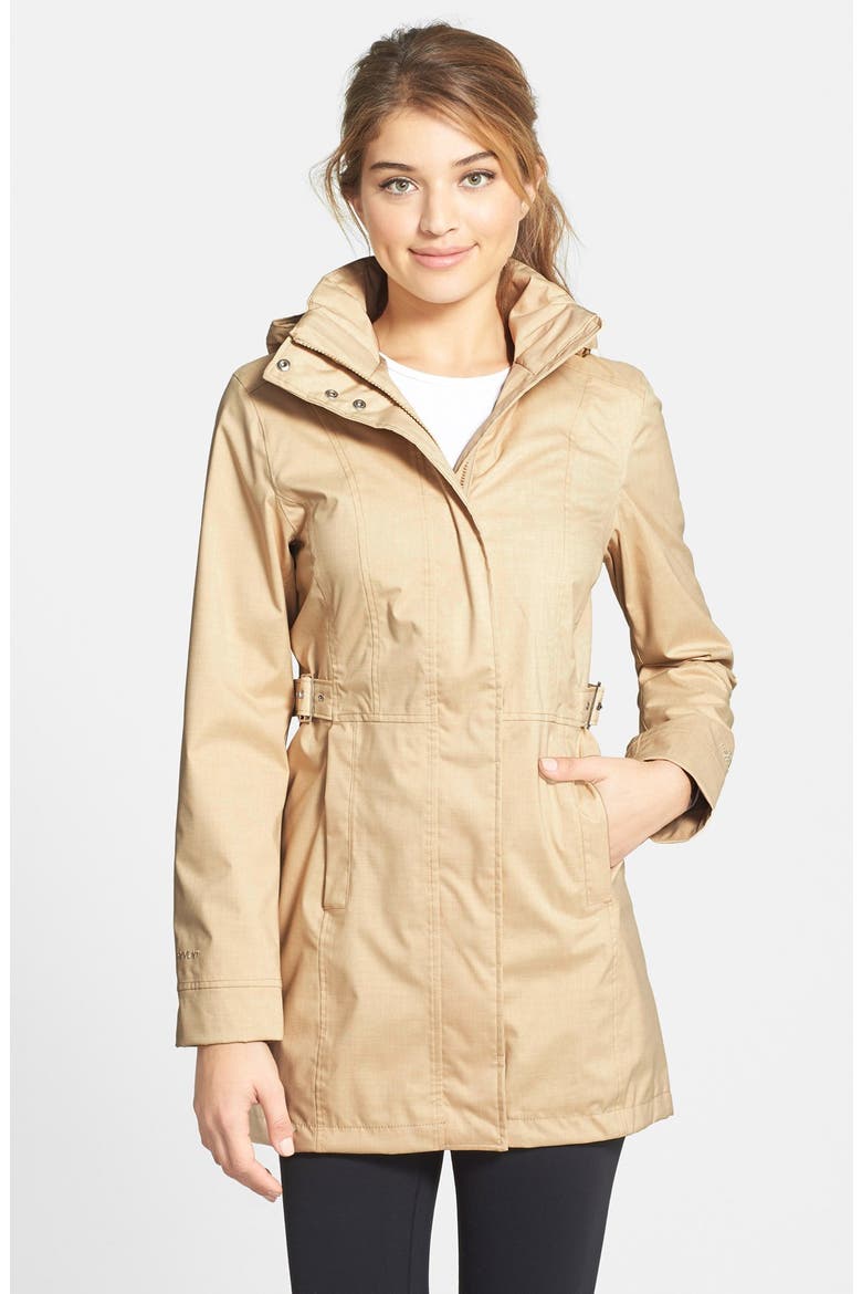 Laney II Trench Raincoat, Main, color, PALE KHAKI