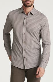 34 Heritage Stripe Button-Up Shirt