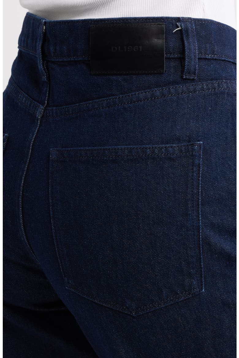 Cate High Waist Slim Straight Leg Jeans, Alternate, color, RINSE