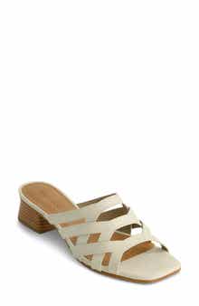 Bernardo Jacin Low Block Heel Sandal