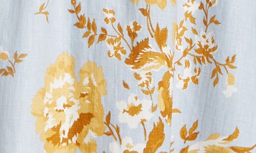Reformation Tagliatelle Floral Linen Midi Sundress
