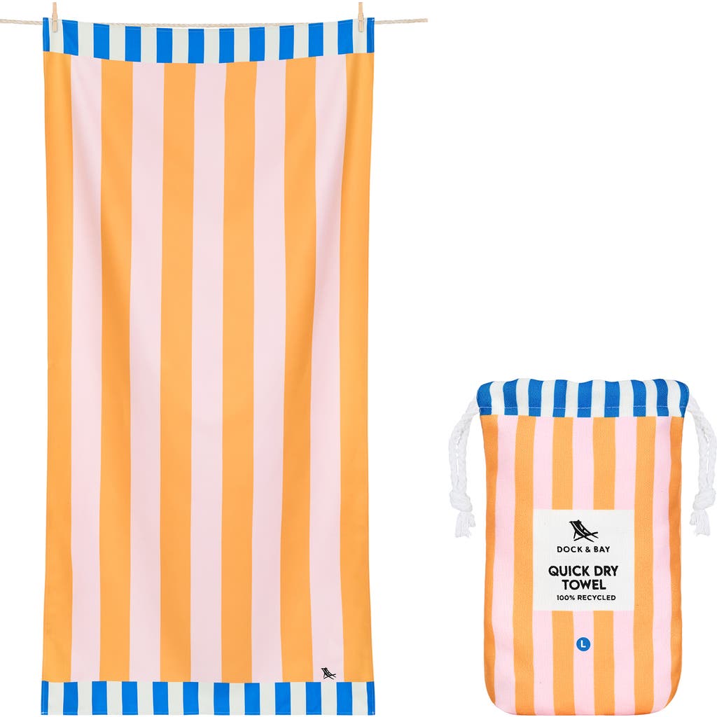 Dock & Bay Beach Towel In Yellow