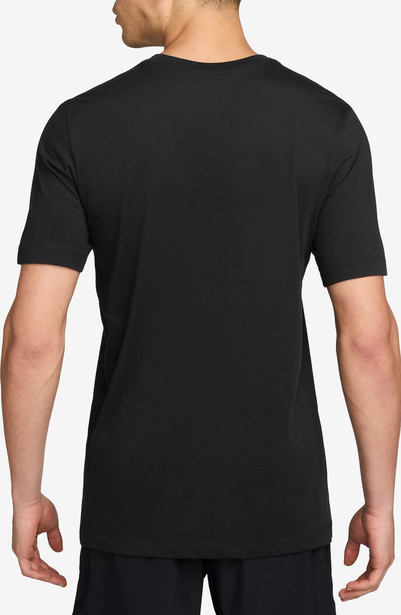 Nike Dri-FIT Running T-Shirt, Alternate, color, Black