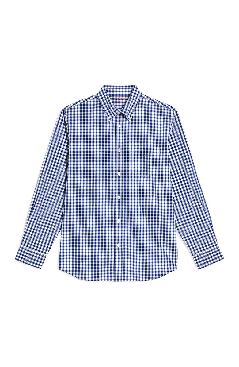 JOE FRESH Gingham Print Long Sleeve Shirt, Main, color, 