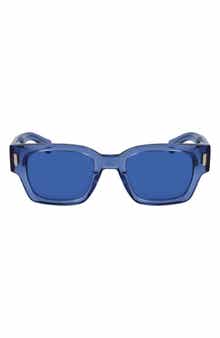 Rivets 52mm Square Sunglasses