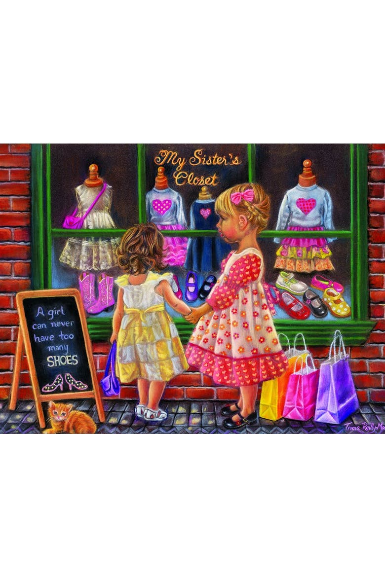 My Sister's Closet 300 piece Jigsaw Puzzle for Adults, Alternate, color, Multicolor