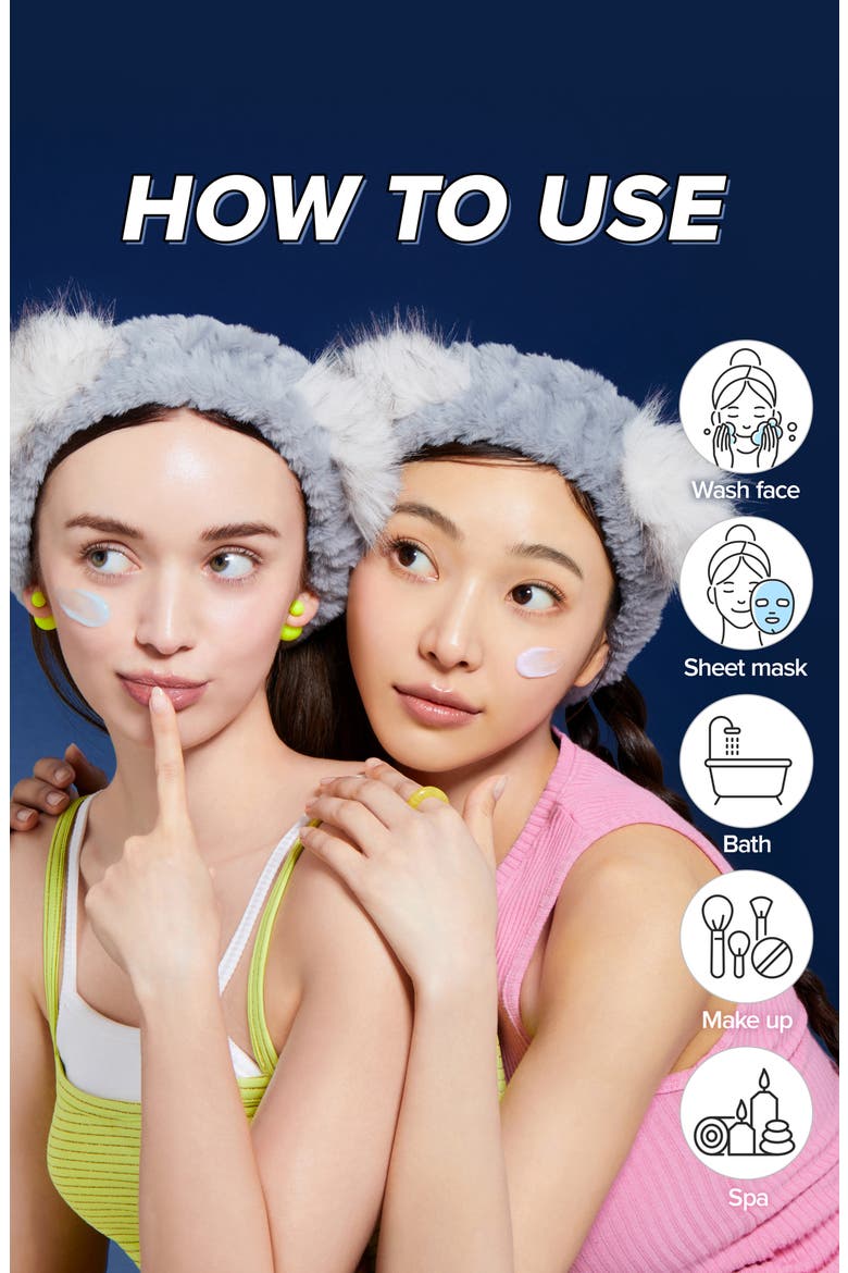Koala Skin Care Headband, Alternate, color, NO COLOR