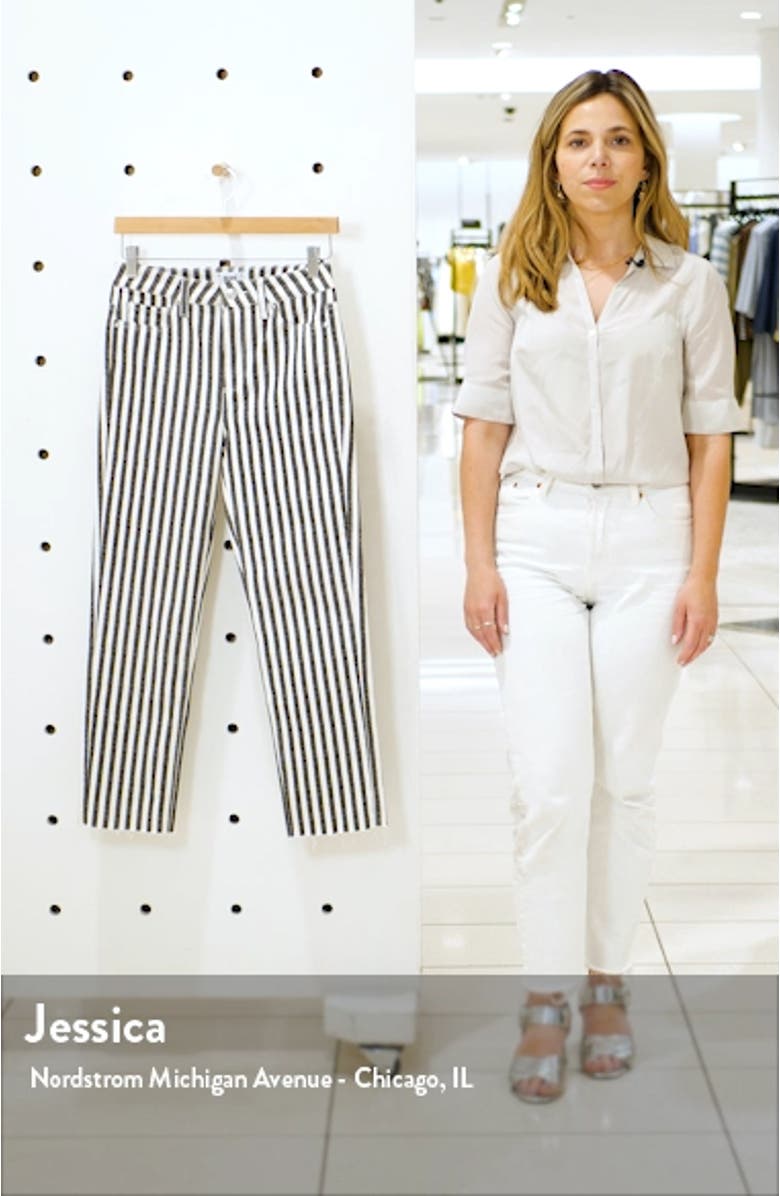 Hoxton High Waist Ankle Straight Leg Jeans, sales video thumbnail