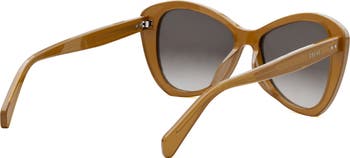 Butterfly 55mm Sunglasses
