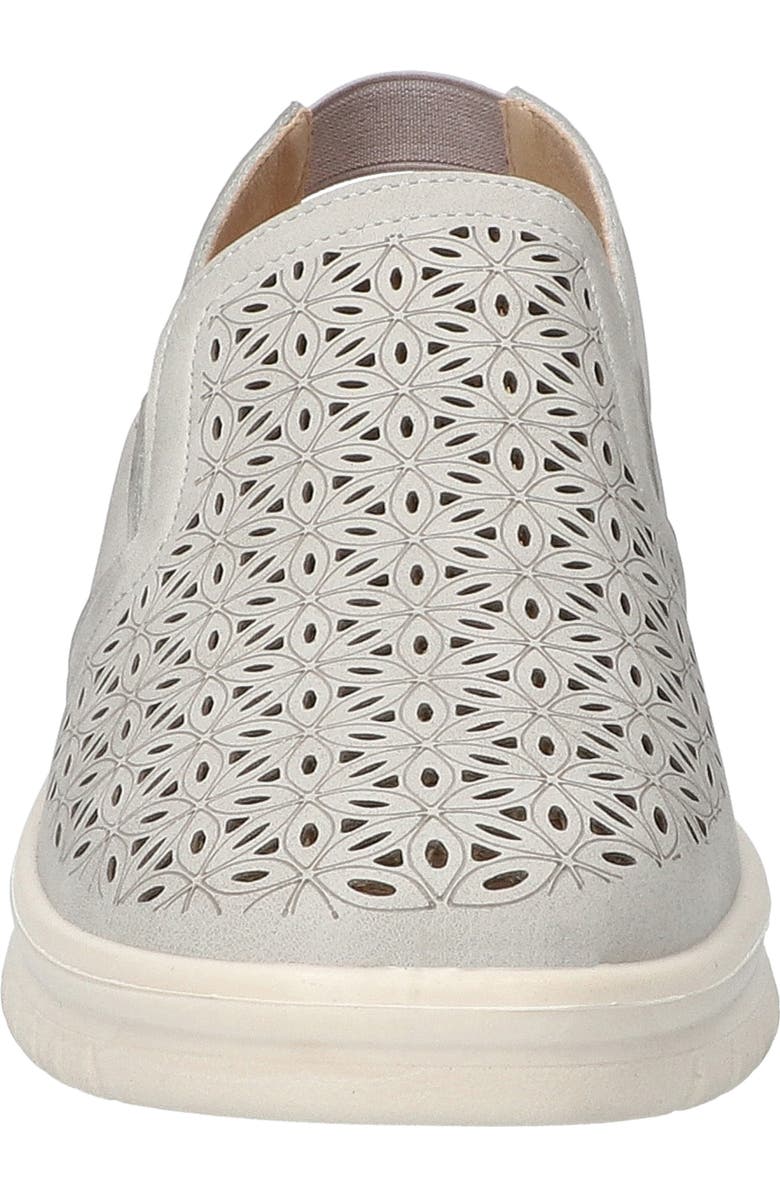EASY STREET Petal Laser Cut Slingback Sneaker, Alternate, color, Grey