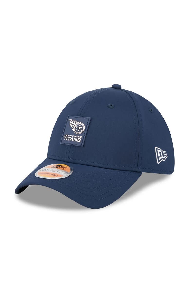 New Era Men's New Era Navy Tennessee Titans 2025 Sideline 39THIRTY Flex Hat, Alternate, color, Navy