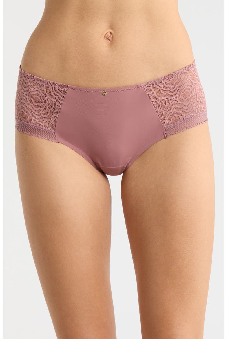 C Jolie Hipster Briefs, Main, color, ROSE DE BOIS