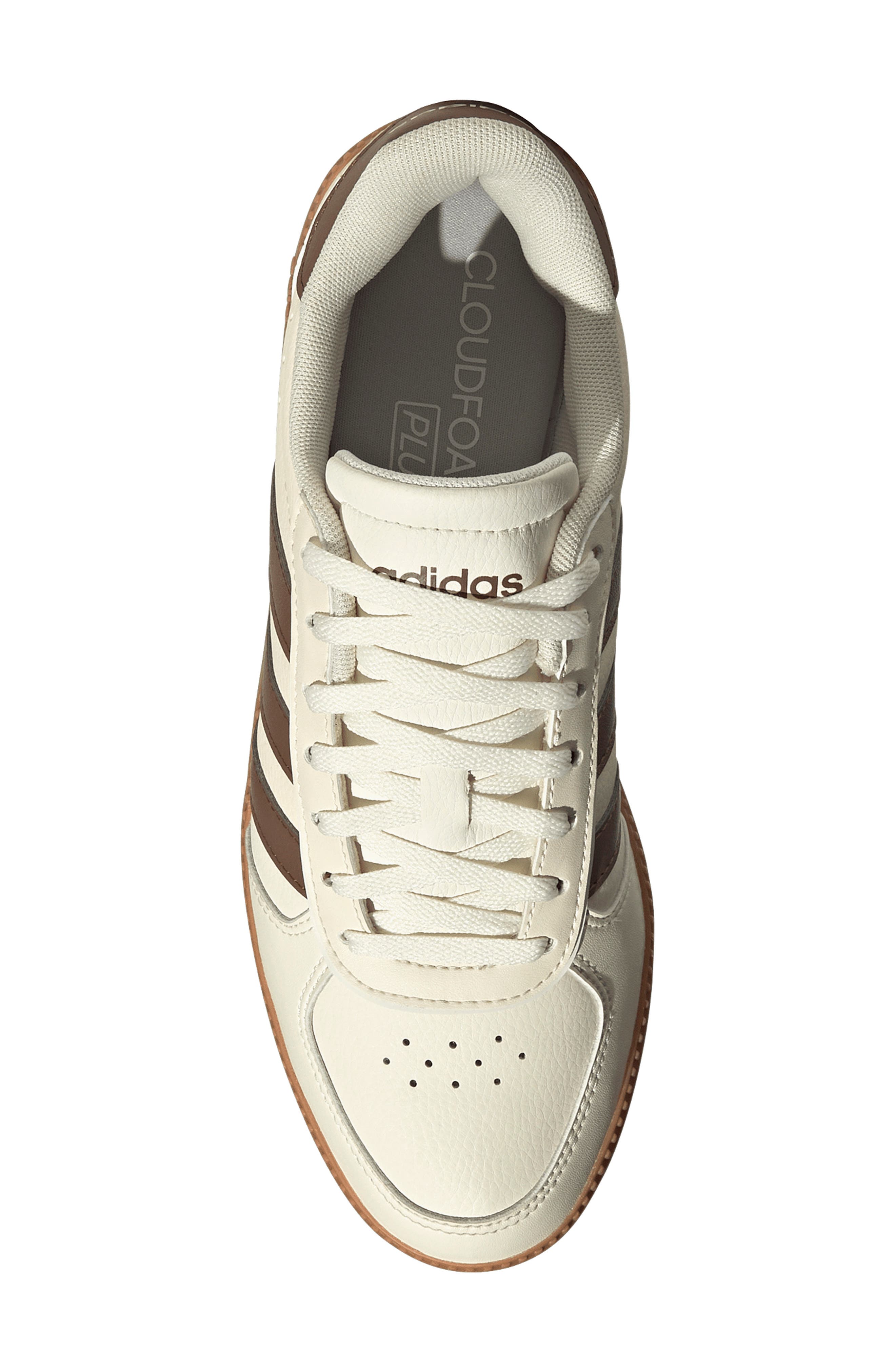 Breaknet Sleek Sneaker, Alternate, color, CREAM WHITE/ BROWN/ GUM10