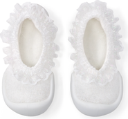 Komuello Toddler Girl Sock Shoes Flat Style
