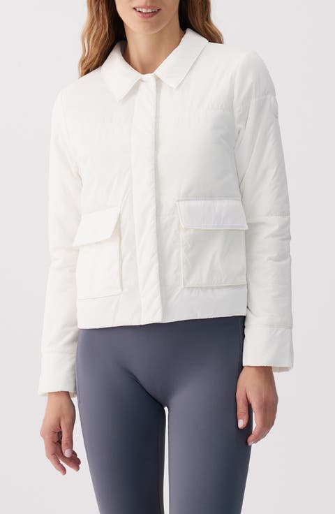 Dani Water Repellent Insulated Crop Jacket