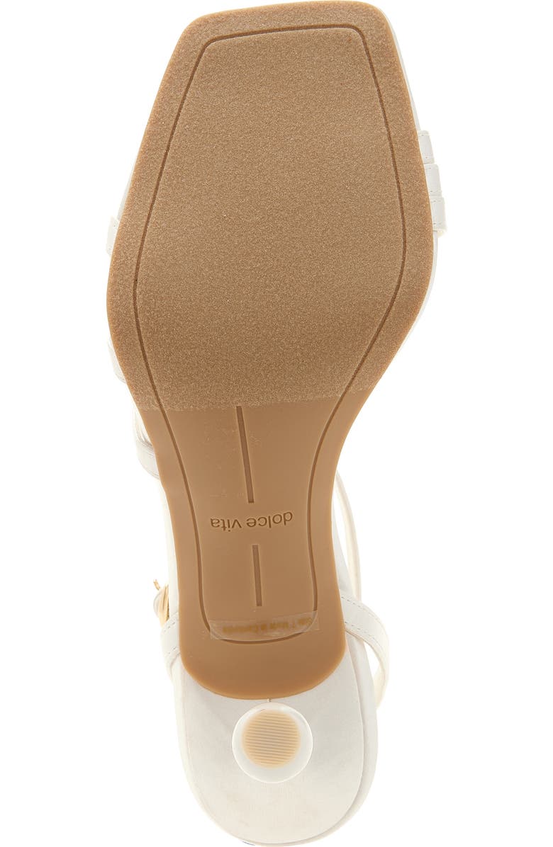 Dolce Vita Hanley Sandal, Alternate, color, White Satin