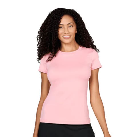UV Colors Short Sleeve Womens Tennis Shirt