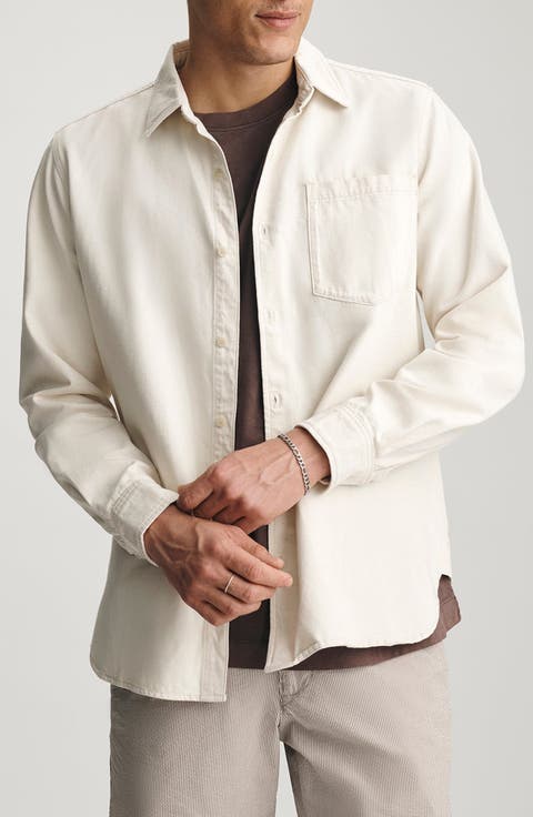Bill Cotton & Linen Button-Up Shirt