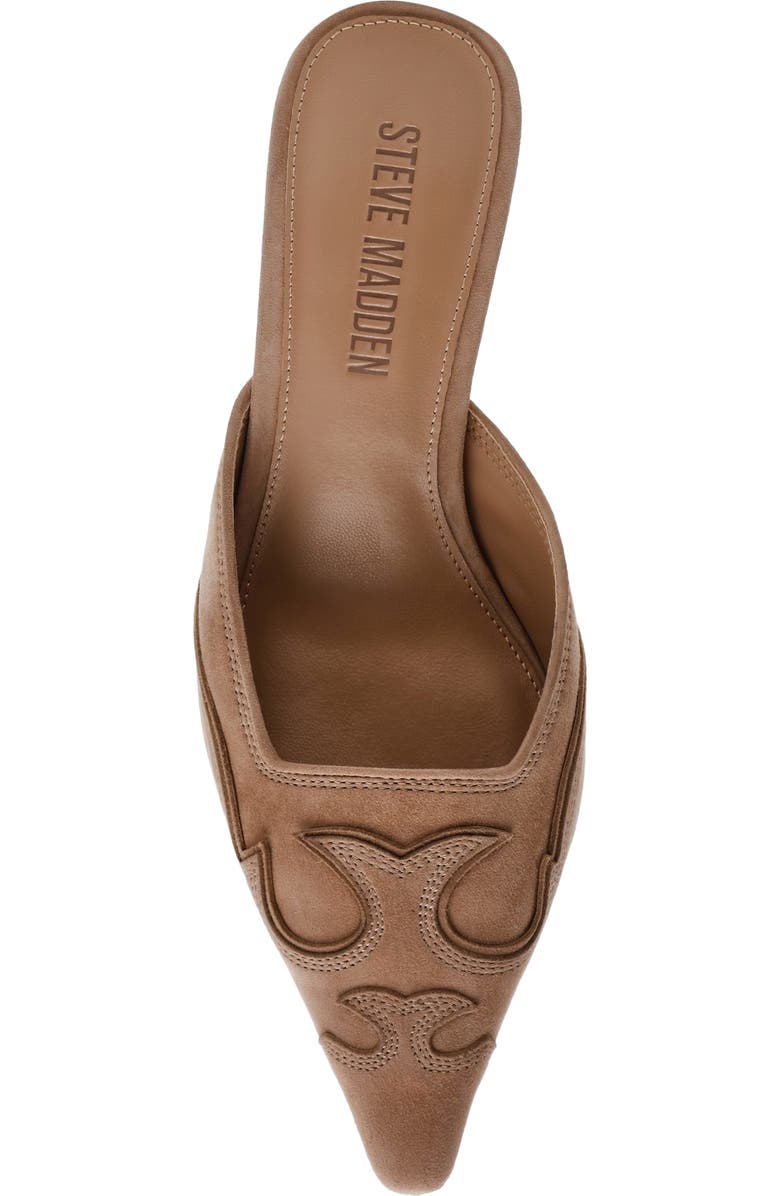 Steve Madden Lisbeth Pointed Toe Mule, Alternate, color, Taupe Suede
