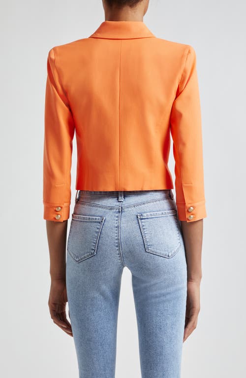 L AGENCE L'AGENCE KUMI FITTED CROP JACKET