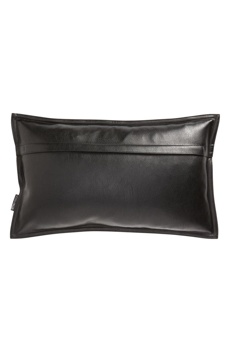 MODISH DECOR PILLOWS Faux Leather Pillow Cover, Alternate, color, 