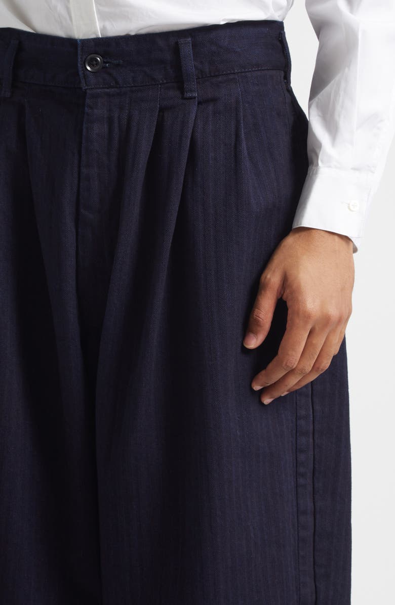 Yohji Yamamoto Side Tape Detail Jeans, Alternate, color, Indigo