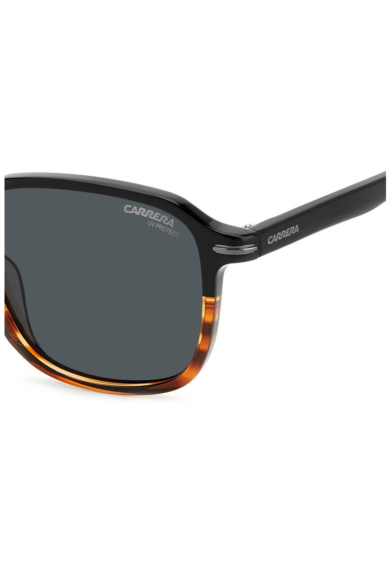 328/S 53mm Rectangle Sunglasses, Alternate, color, BLACK HAVANA