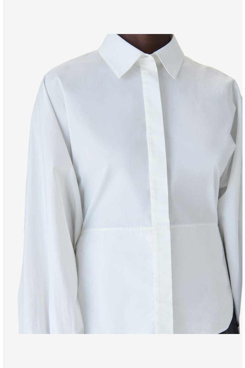 Janine Shirt, Alternate, color, Ceramic White