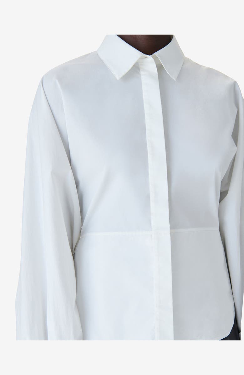 IRO Janine Shirt, Alternate, color, Ceramic White