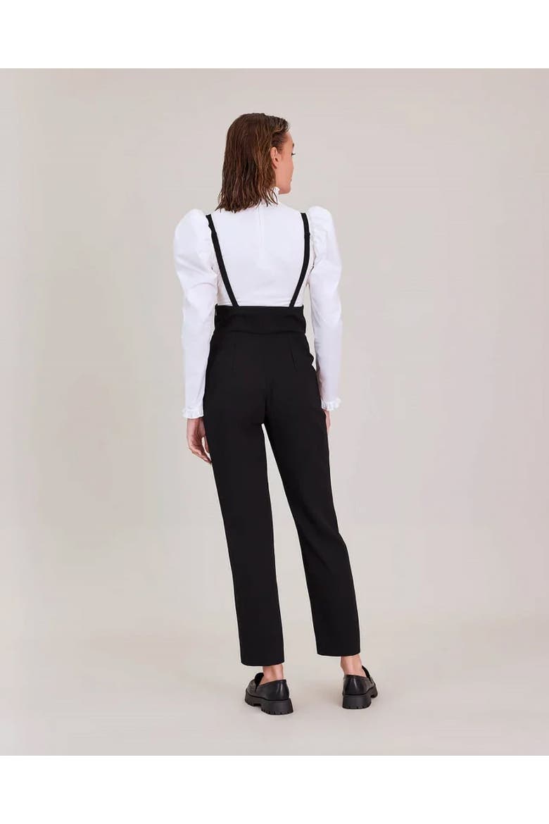 Blake High-Waisted Designer Pants, Alternate, color, Black