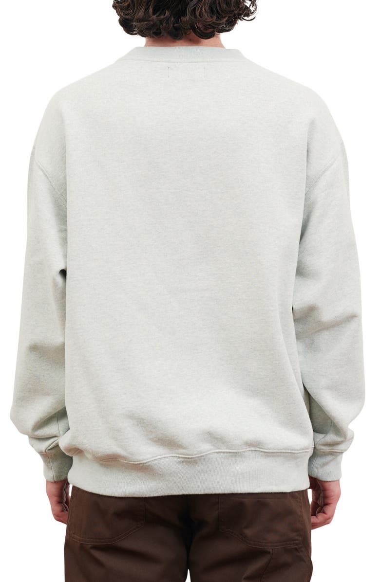 Rassvet Eyes Cotton Sweatshirt, Alternate, color,