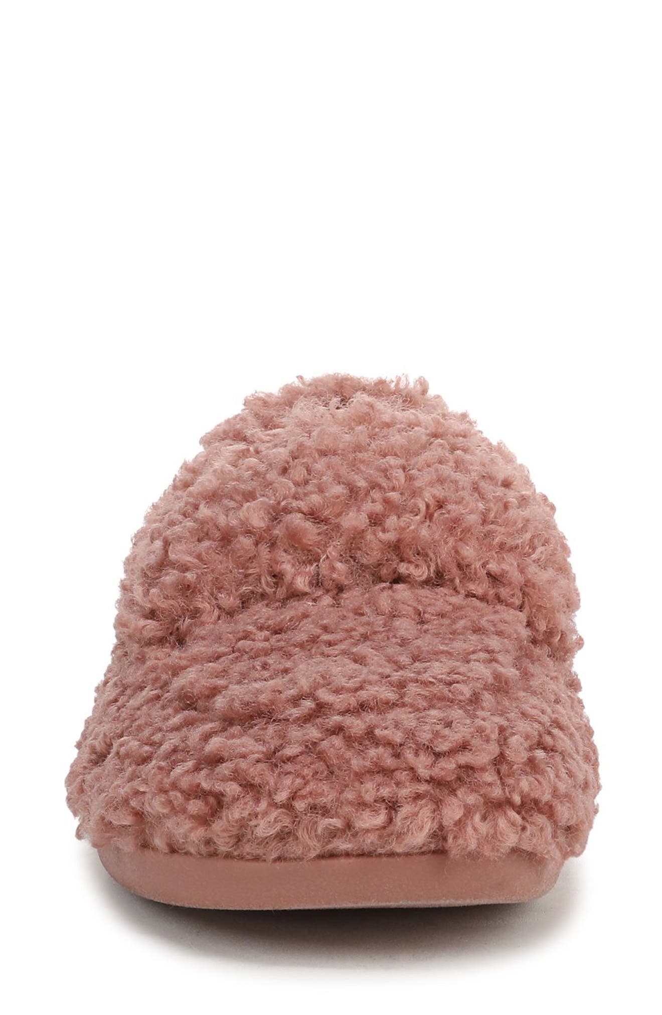 Snuggle Faux Shearling Slipper, Alternate, color, CINDER ROSE