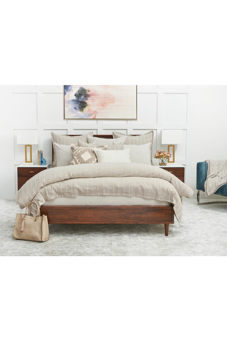 Revere Natural King Pillow Sham, Alternate, color, Beige