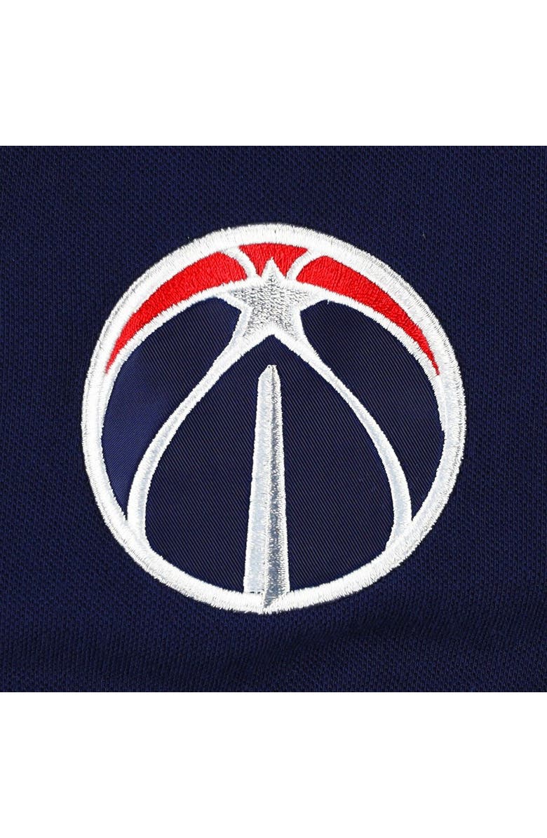 TOMMY JEANS Men's Tommy Jeans Navy Washington Wizards Stanley Pique Polo, Alternate, color, Navy