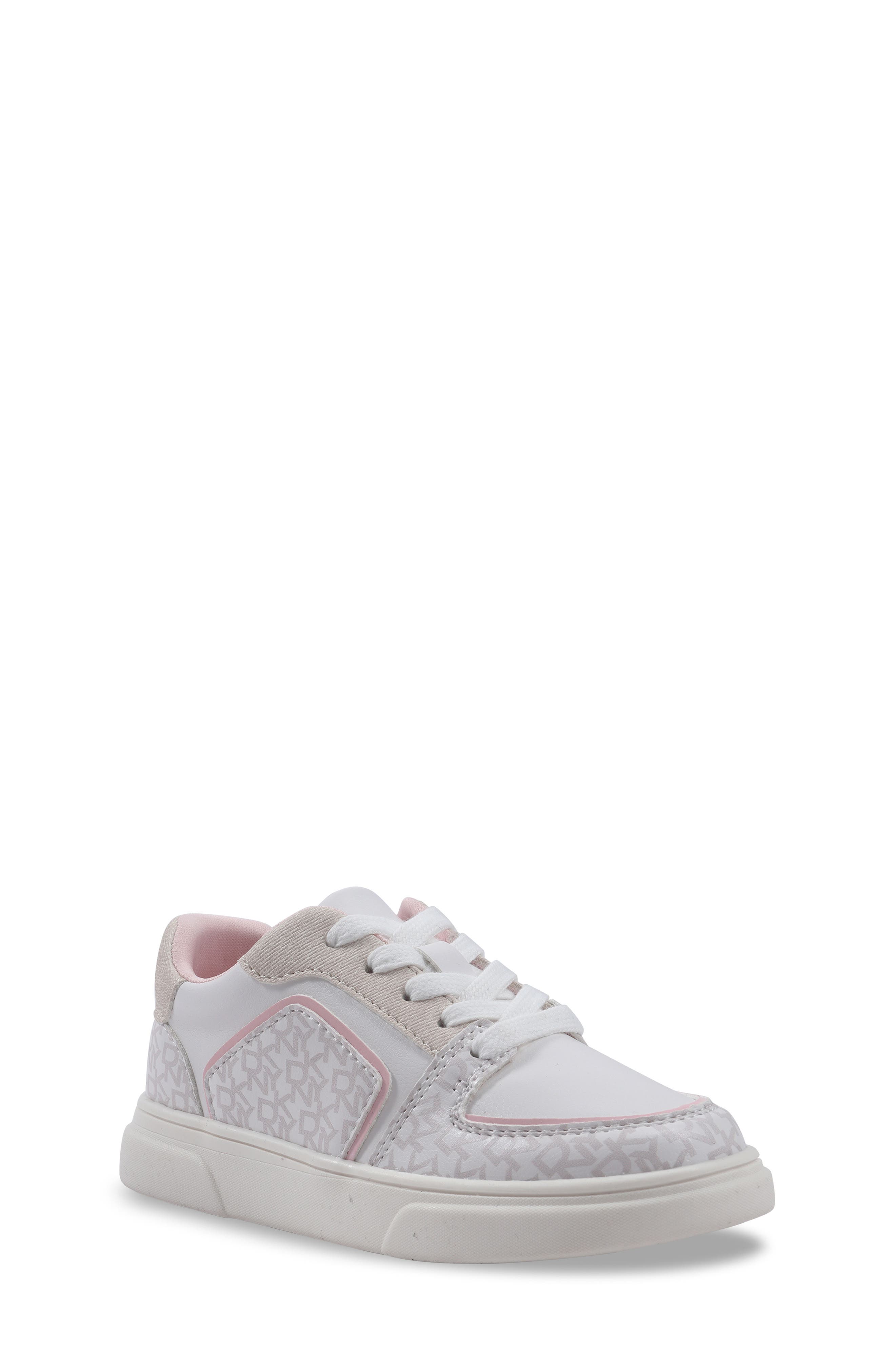 DKNY Kids' Celia Cosma Sneaker, Main, color, White Multi