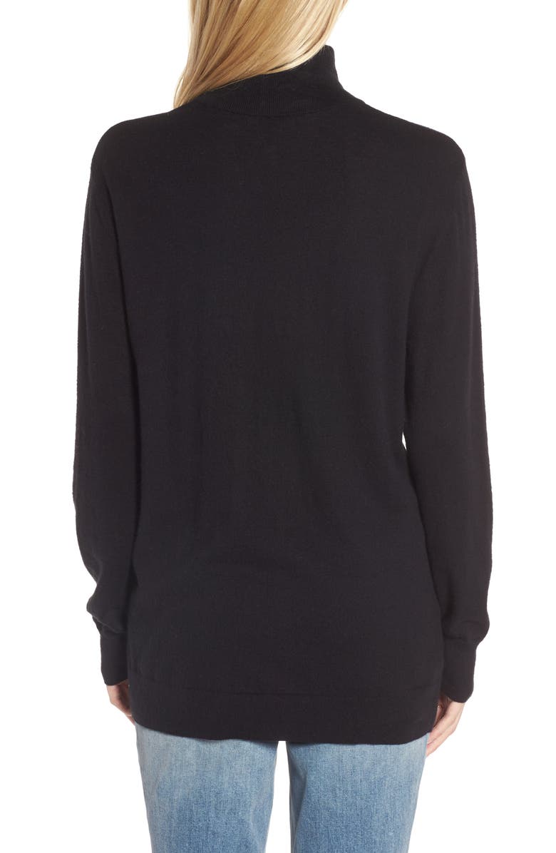 Treasure & Bond Boyfriend Turtleneck Sweater, Alternate, color, 