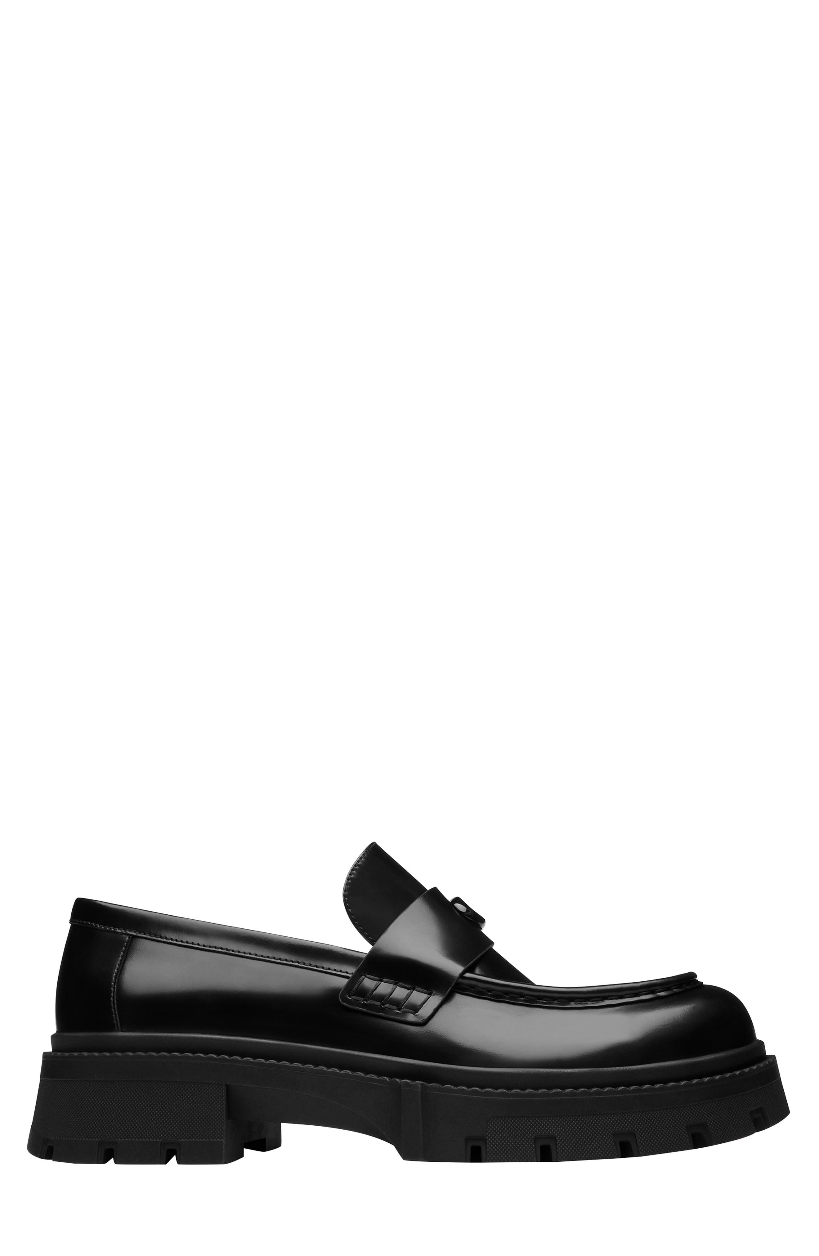 COACH Platform Loafer, Alternate, color, Black