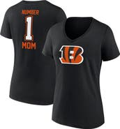 FANATICS Women's Fanatics Branded Black Cincinnati Bengals Mother's Day V-Neck T-Shirt