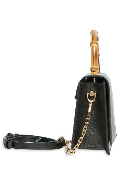 Olga Berg Harley Bamboo Handle Crossbody Bag