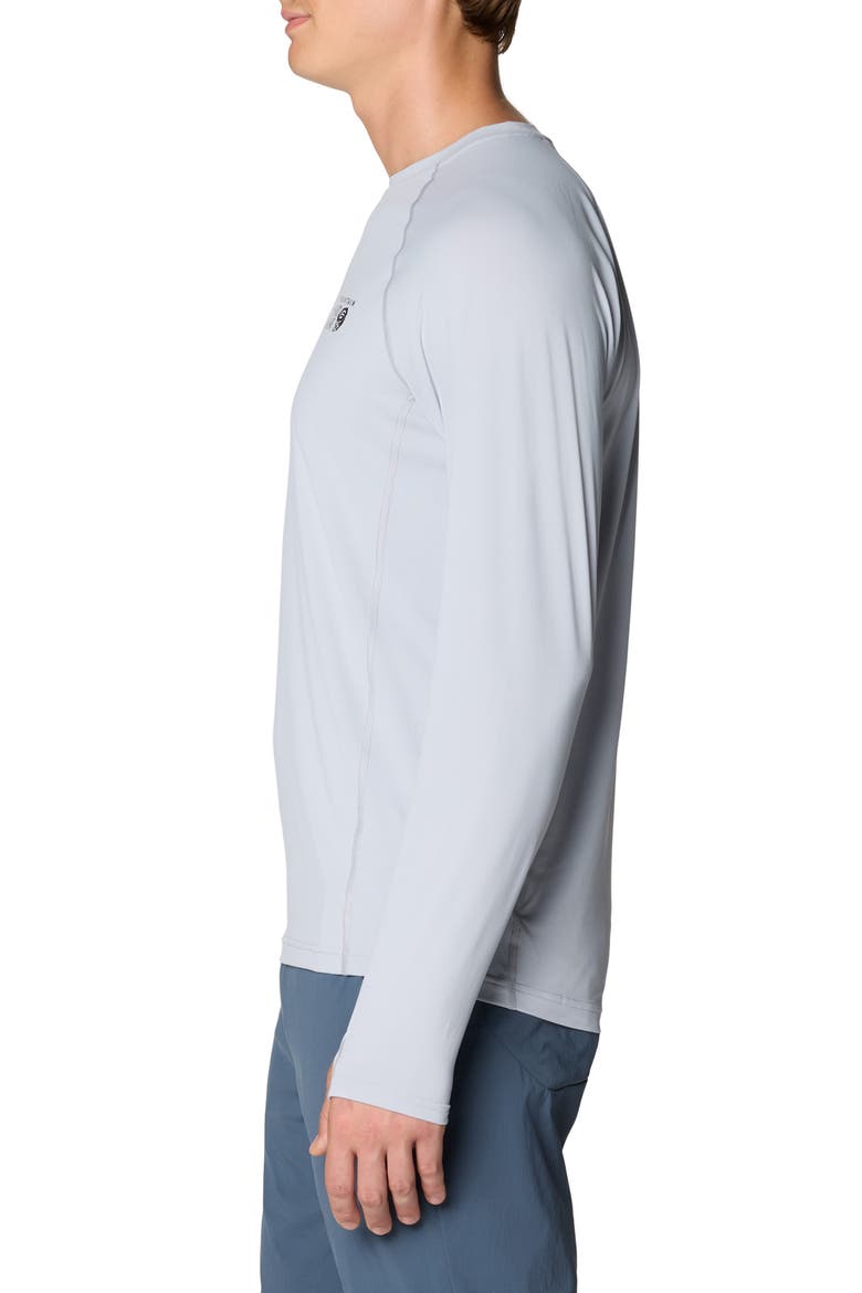 Crater Lake Long Sleeve T-Shirt, Alternate, color, GLACIAL