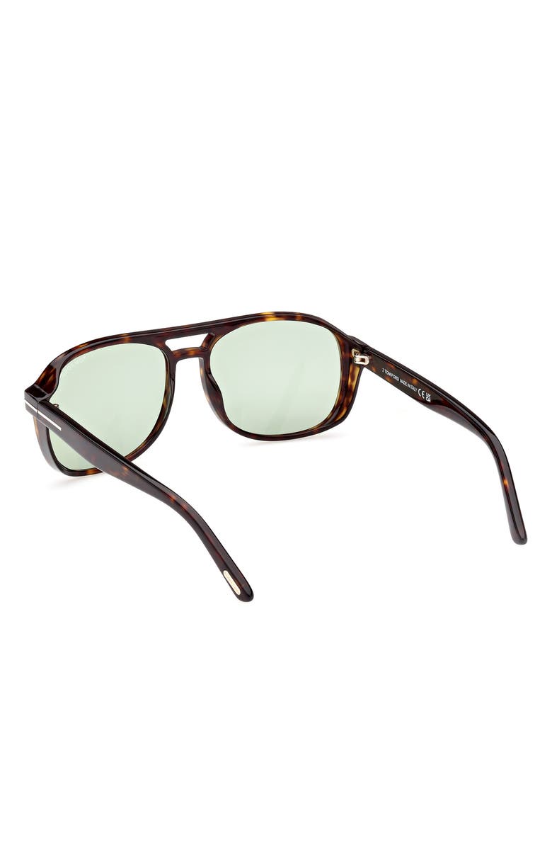 TOM FORD Rosco 58mm Navigator Sunglasses, Alternate, color, 