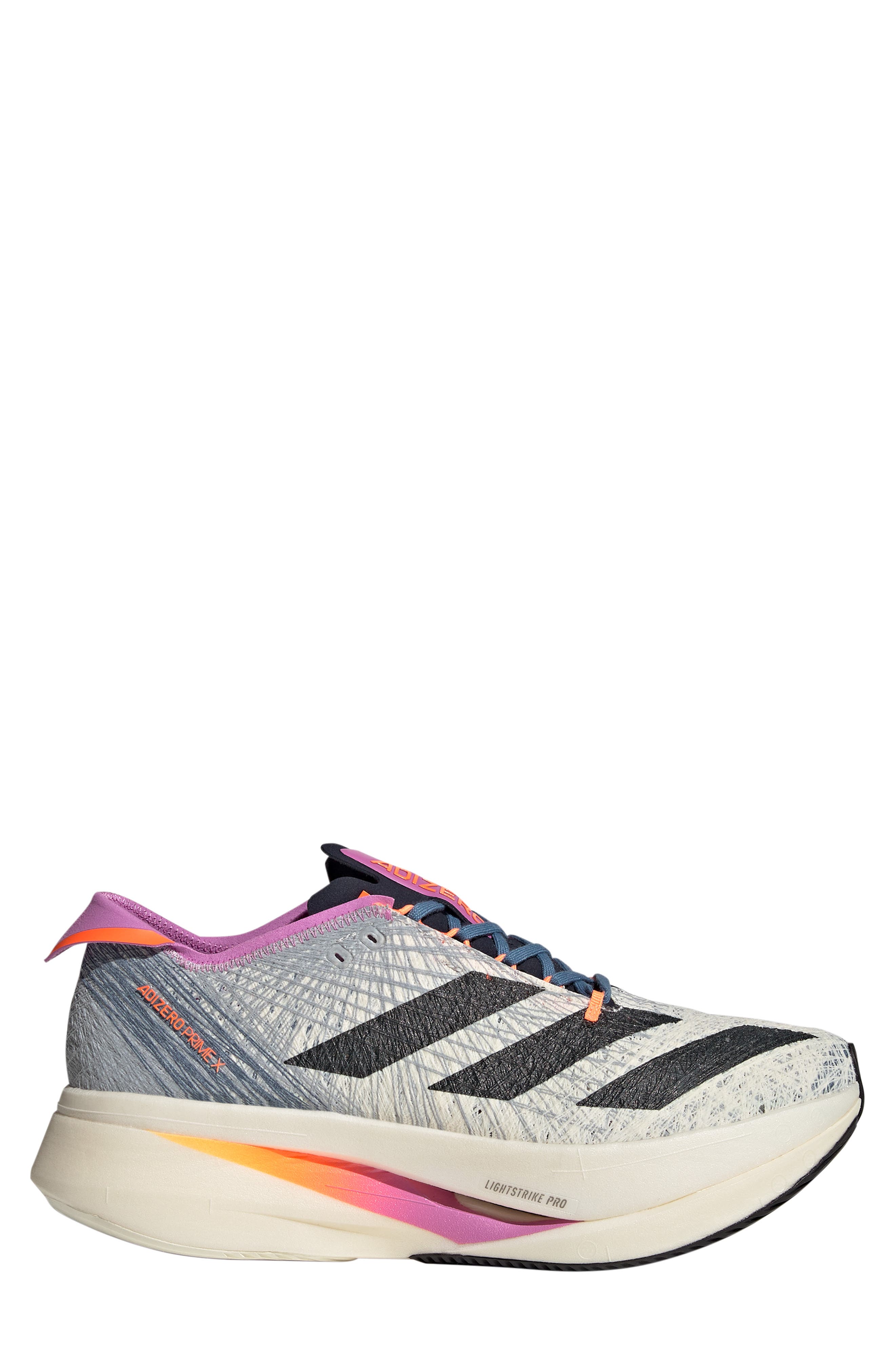 adidas Adizero Prime X Strung Running Shoe, Alternate, color, 