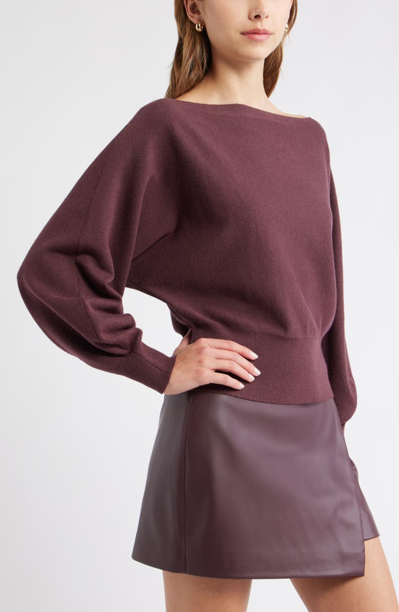 Boat Neck Sweater