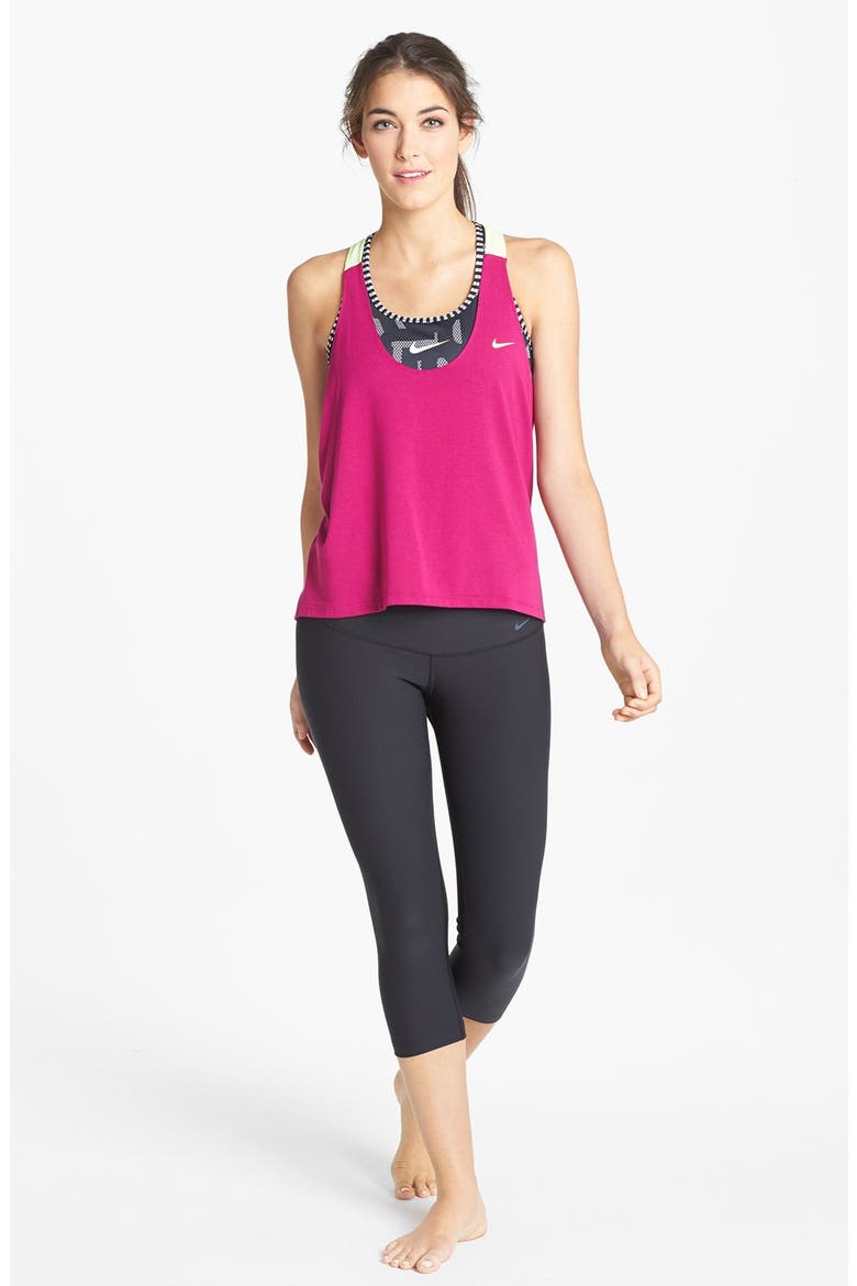 'Legend 2.0' Capris, Alternate, color, BLACK
