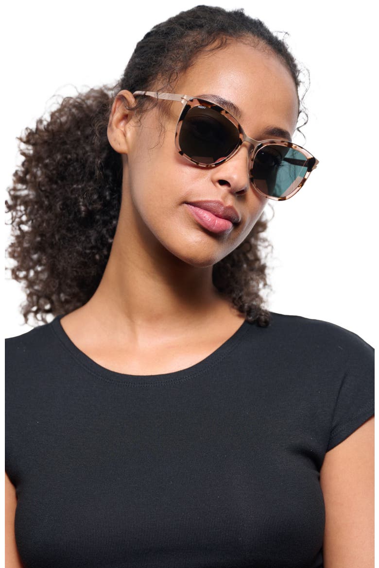 455 Sunglasses, Alternate, color, Blush Tortoise