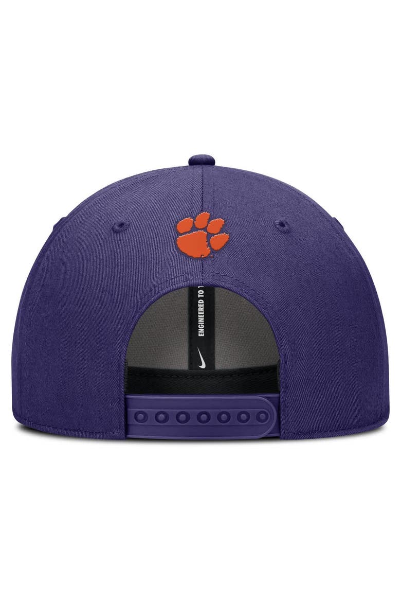 Men's Nike  Purple Clemson Tigers Rise Practice Adjustable Hat, Alternate, color, Purple